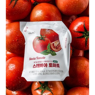 비락 스테비아 토마토 주스, 48개, 110ml