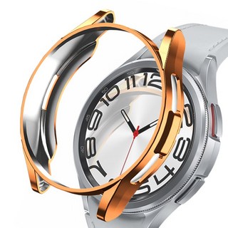 루아러블 갤럭시워치 보호 TPU 측면 풀커버 케이스, 로즈골드, 1개