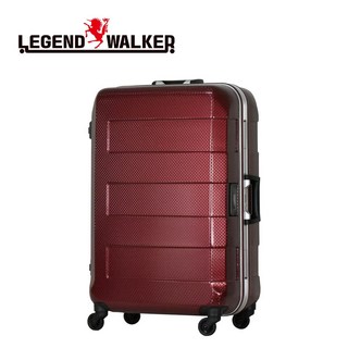 LEGEND WALKER 6021 秤重箱 (絕版品出清), 經典銀紅,64/26吋, 1個