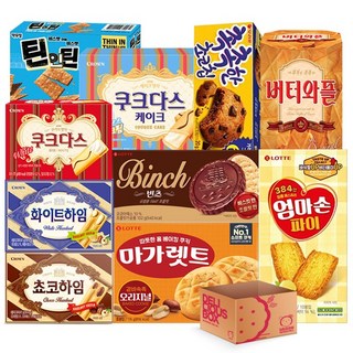 10가지 구성한 사무실 간식, 1세트, 1세트