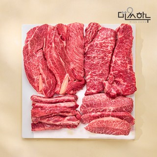 미쓰하누 1++No.9등급 한우 구이선물세트 [꿀템 A] 600g 등심 로스구이, 꿀템A 600g선물세트, 기본선물포장, 1개