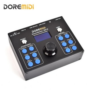 DOREMiDi MIDI 사운드 모듈 및 자동 반주 SM-10 다기능 소스, 1개