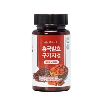 홍국균 발효구기자 정 500mg x100정 HACCP 인증제품, 100정, 1개