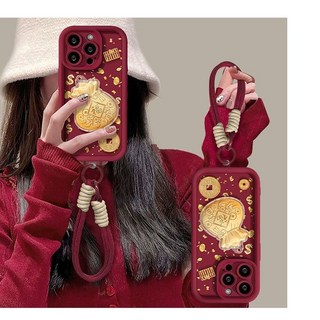 好運福袋 新年紅色 防摔手機殼 iPhone 17 16 15 14 13 12 Pro max 17pro 16e