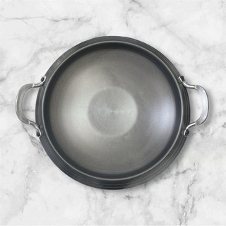 富樂日本良品 26公分陽極煎煮烤萬用鍋 部隊鍋 韓式料理 燒烤, 1個, 26公分