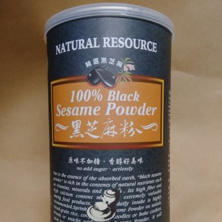 綠源寶 精選黑芝麻粉 450公克 原味不加糖, 1個