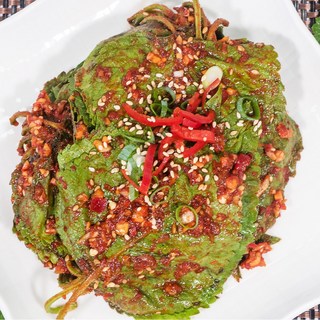 [산지직송] 추부깻담 추부깻잎100% 당일제조 밥도둑 국산양념생깻잎 깻잎김치 500g 1kg, 1개, 300g