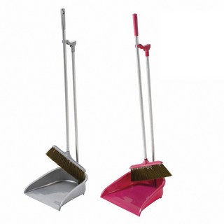 小閨祕 加大畚斗掃把組 輕巧型 雙夾頭 大畚斗 - 地板清潔, 1個