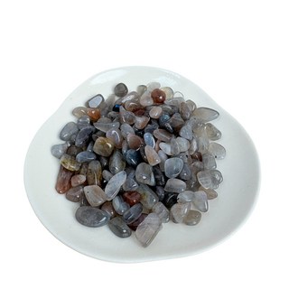 灰拉長石碎石 100g/裝 原石 水晶石 消磁水晶 淨化水晶 天然碎石 能量 造景石 天然水晶 聚寶盆 魚缸造景 開運, 灰拉長