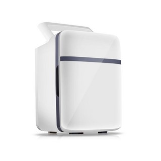 車用冷暖兩用迷你冰箱 (宿舍/露營適用), 白色, 10L