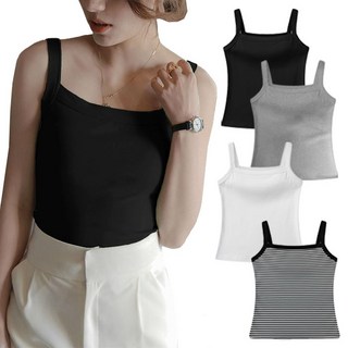 cikicoco 데일리 여성 나시 4종세트 6종세트 M~3XL (44~88)