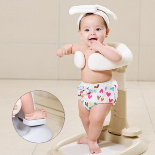 접이식 미코 샤워 목욕 핸들 아기 비데, 1개, 스텝퍼형  그레이