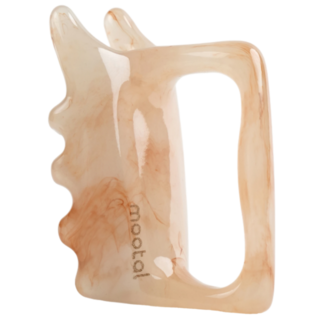 무탈 바디 괄사 두피 페이스 승모근 지압 마사지기, 크림, 1개