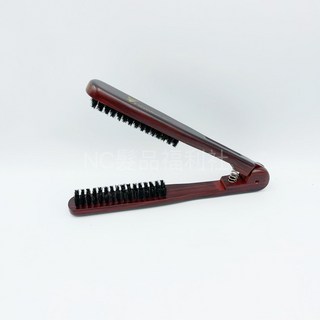 《NC髮品福利社》黑檀木夾梳 小板 木夾梳 木頭夾梳 離子梳 夾直梳, 1個, 黑檀木夾梳, 黑檀木