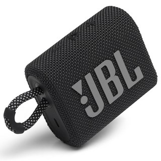 JBL GO 3 可攜式防水藍牙喇叭 - 輕巧便攜，戶外防水藍牙音箱, 黑色, GO3