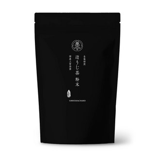 八幡屋茶鋪 靜岡縣焙茶粉 110g 日本靜岡焙茶 福吉茶 焙茶拿鐵 甜點烘焙適用, 1個, A款包裝, 1個裝