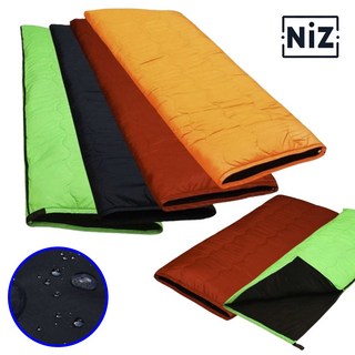 니즈홈 국산 폴라폴리스 사계절침낭 사각 코튼침낭 캠핑용 방수 슬리핑백, 레드