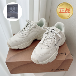 백화점 디스커버리 운동화 남녀공용 여성 남성 스니커즈 DHSJ 신발 + LifeUnion파우치