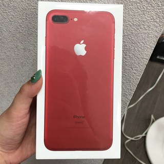 全新未拆封 7plus 128G 紅色, 1個