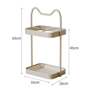 雨傘架/收納架/桶 家用置傘架 門口收納神器, 奶茶色（貓耳）, 1個