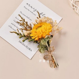 幹花墻面裝飾牆上掛件，高級感真花鬆果樹枝植物標本，背景牆墻飾貼墻, F-01