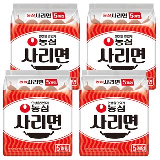 NONGSHIM 農心 無調味包Q彈泡麵, 20包