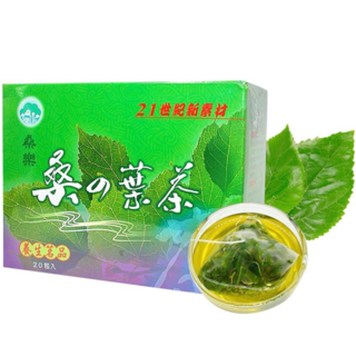 花蓮市農會 桑樂桑葉茶 (20包入) 花蓮特產 天然草本 養生茶, 3g, 1盒, 20個裝