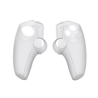 【GS 3C】PS Portal 遙控遊玩機專用矽膠保護套：防摔、防刮、止滑、可水洗，手把搖桿控制器保護殼, 白色, 1個, 手把保護套