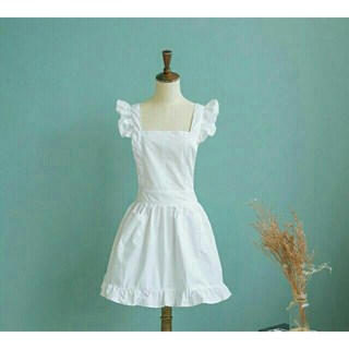 女僕圍裙cosplay角色扮演服裝, 1個, 公主粉, 公主粉