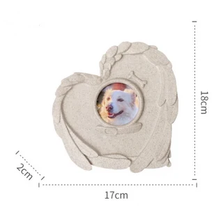 반려동물 묘비 추모 사망한 강아지 묘비 장례식 반려동물 묘비 추억 동물 기념품 묘비 고양이, [01] 옵션1