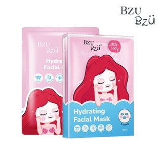 BZU BZU 小淑女保濕面膜 兒童專用 4歲以上適用 3片裝, 1個