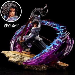 네즈코 LED 귀멸의칼날 귀칼 귀멸의칼날피규어 라이트 젠이츠, B. 블랙, 1개