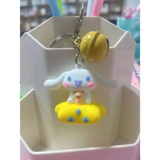 憶香許快樂購 韓版 創意 可愛 個性 鑰匙掛件 卡通 鑰匙扣 包包配飾 男女 汽車 鑰匙圈, 黃星星小狗, 1個