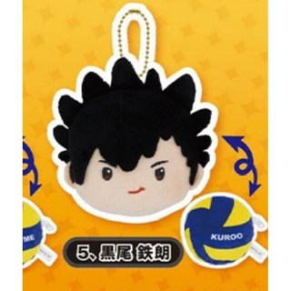 夢幻屋 正版 隔日到貨 排球少年大臉零錢包扭蛋 K2正版排球日向影山研磨黑尾月島小包