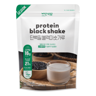 비단식당 단백질 블랙미숫가루 2kg, 1개