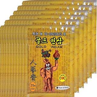 골드 패드 인삼향, 25개입, 60개