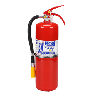 분말 소화기 1.5KG 국산제품 축압식 철제 차량겸용, 단품, 1개