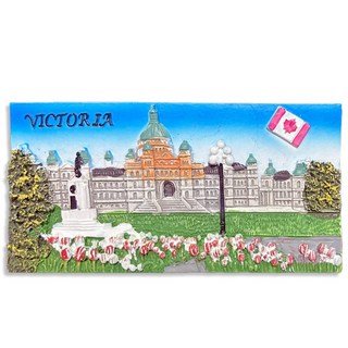 유로고 미국 몰디브 뉴욕 괌 하와이 캐나다 스위스 프라하 영국 런던 마그넷 마그네틱 냉장고자석, 12.캐나다 빅토리아