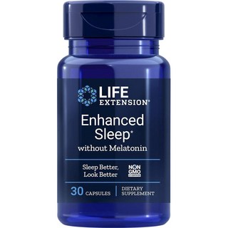 LIFE EXTENSION 南非醉茄萃取好眠膠囊, 30顆, 1罐
