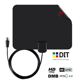 HDTV 부스터 앰프/ 신호증폭기 TV 안테나 앰프 지상파방송 DMB UHD 디지털TV FM라디오, 1개