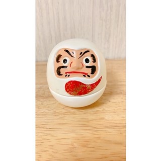 藥師窯 錦彩福助招財貓 招福大開運不倒翁擺飾 日本製 瀨戶市 招財禮品 開店營業, 達摩-白