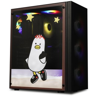 몬스타 PC 즉시출고 조립 컴퓨터 225F 9060XT 블랙옵스7 풀HD 게이밍 태종대 썬더, Free DOS, 500GB, 32GB, 라데온 RX 9060 XT, U5 225F
