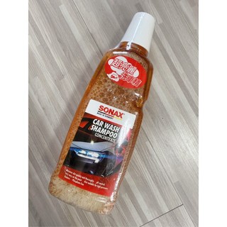 SONAX 超亮麗洗車精 1000ml 中性 洗車精 滑亮效果 汽車美容 不傷烤漆 鍍膜車可用 德國進口, 1個