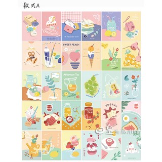 日皇 雜誌風格卡片 拍照道具 明信片 原創明信片 賀卡 拍照背景ins 拍攝道具卡 拍照裝飾擺件, 1個, 款式A (1入,隨機出貨)