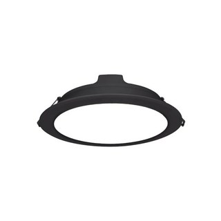 舞光 奧丁崁燈 15公分 黑色 16w 崁入孔15cm 黑殼 黃光 3000k, 1個, 16w / 崁入孔15cm / 黑殼,黃光 / 3000k