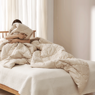 [골든울] 골든울 뉴질랜드 100% 양모차렵 1등급 워셔블 양모이불 차렵이불, 두툼(양모2배)-차렵[S-160x210cm]