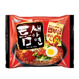 팔도 틈새라면 빨계떡, 15개