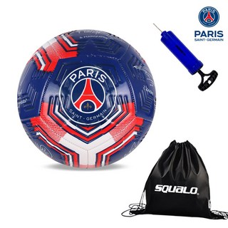 비바스포츠 파리생제르맹 사인 축구공 SE-01, SE-01 + SQ 공 가방 & 공 펌프, 1개