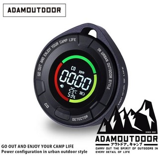 ADAM 隨身一氧化碳偵測器 ADDT-MON100, BK 黑色, 1個