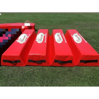 럭비 훈련 더미 매트 미식축구 연습장비 사다리 범프 백, 1개, 소형(색상선택가능)